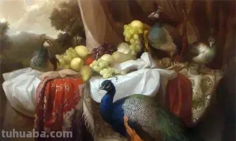 静物花卉油画 乌克兰Sevryukov dmitry作品欣赏