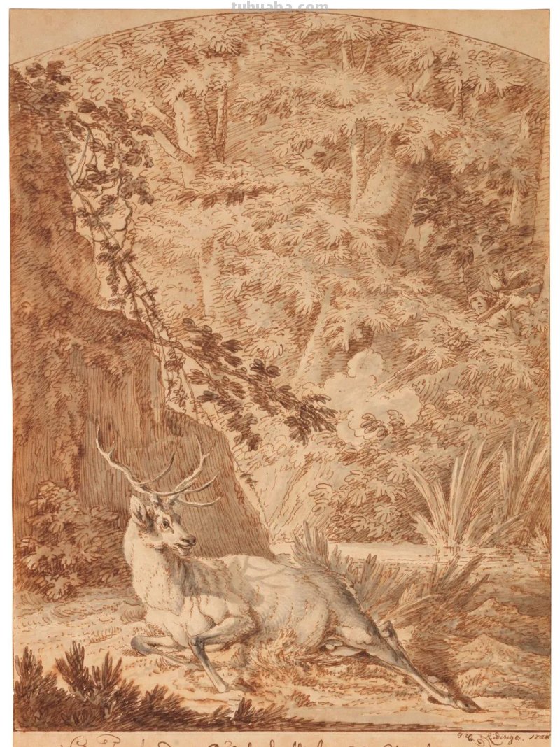 素描绘画作品