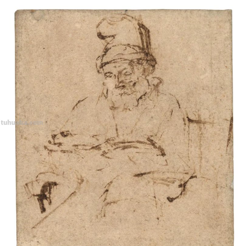 素描绘画作品