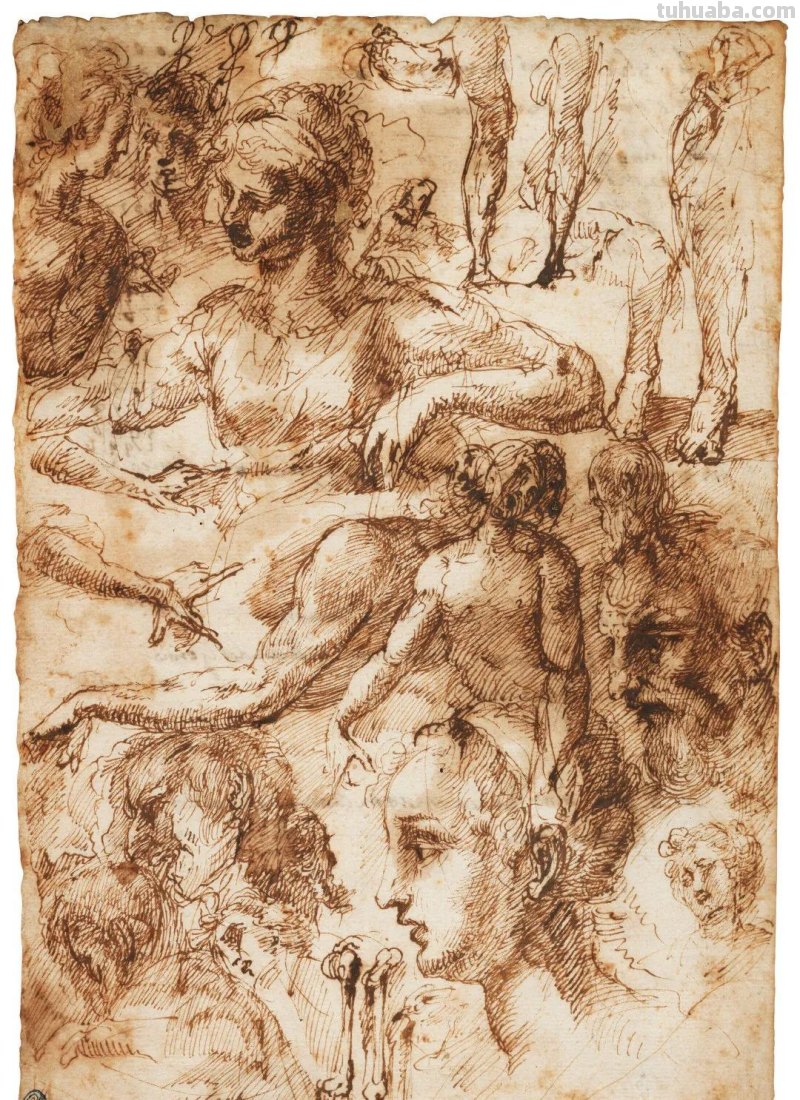 素描绘画作品