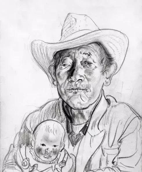 13位当代艺术家素描作品