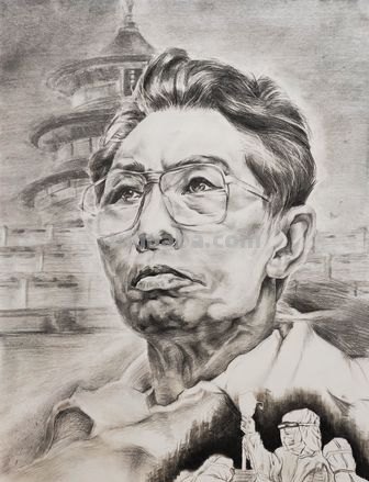 战“疫”有我|一组素描作品,致敬最可爱的人