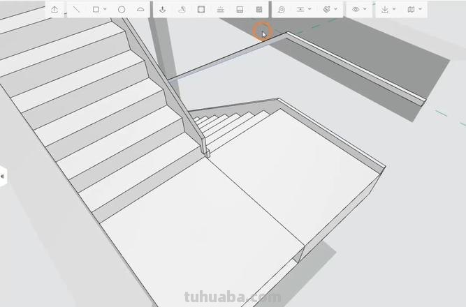 楼梯怎么用彩铅画 酷家乐下沉式画楼梯的方法？