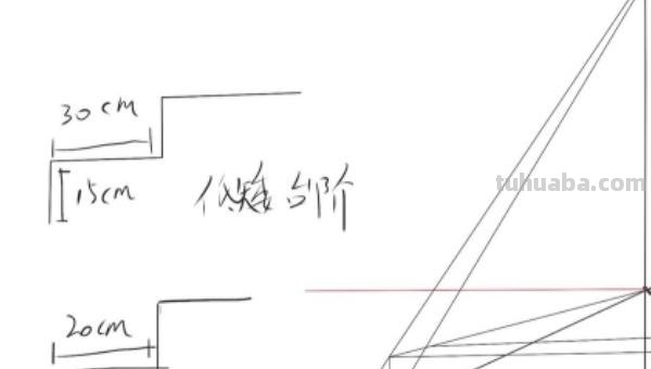 楼梯怎么用彩铅画 酷家乐下沉式画楼梯的方法？