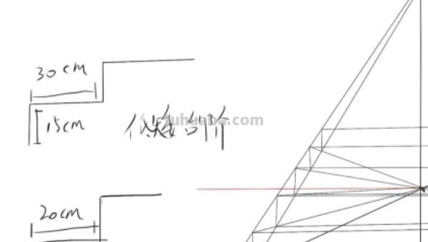 楼梯怎么用彩铅画 酷家乐下沉式画楼梯的方法？