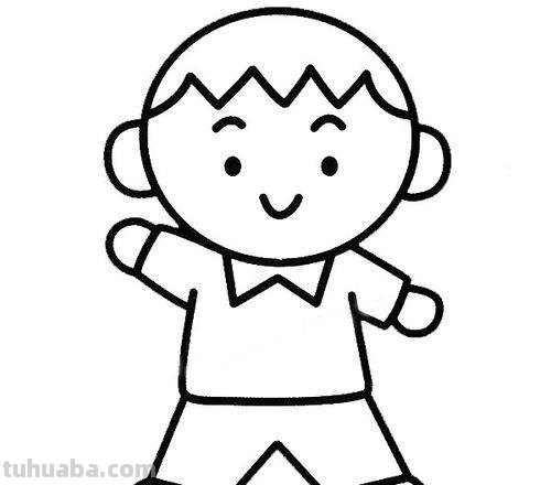 小孩的简笔画怎么画 小男孩简笔画怎么画，怎么快速画男孩简笔画？
