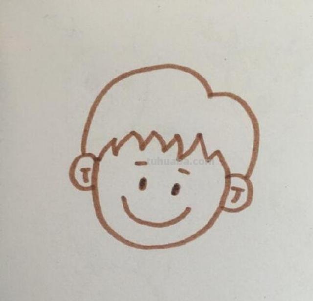 小孩的简笔画怎么画 小男孩简笔画怎么画，怎么快速画男孩简笔画？