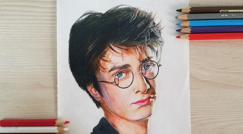 哈利 波特怎么画彩铅 哈利波特3文字解说