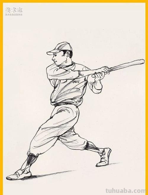运动速写素材 什么是速写重心线？