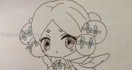 小花仙怎么画简笔画 花精灵王-怎样画小花仙里的花仙精灵王/怎样画出？