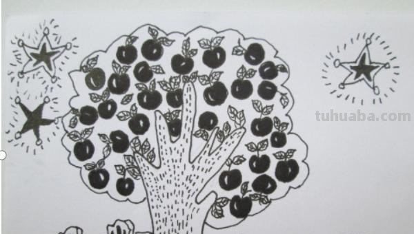 栅栏怎么画图片简笔画 晴朗的简笔图画？