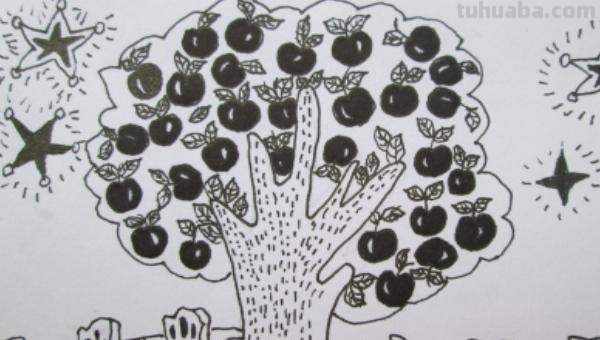 栅栏怎么画图片简笔画 晴朗的简笔图画？