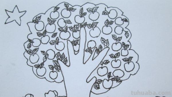 栅栏怎么画图片简笔画 晴朗的简笔图画？