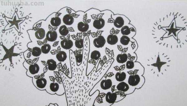 栅栏怎么画图片简笔画 晴朗的简笔图画？