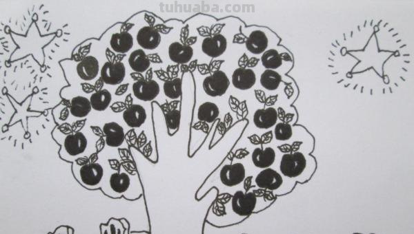 栅栏怎么画图片简笔画 晴朗的简笔图画？