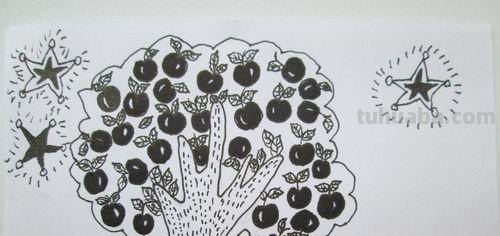 栅栏怎么画图片简笔画 晴朗的简笔图画？