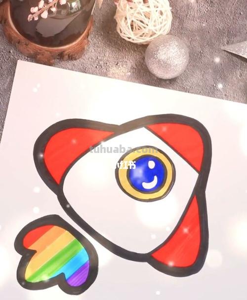 幻彩简笔画的世界-超酷的幻彩飞行