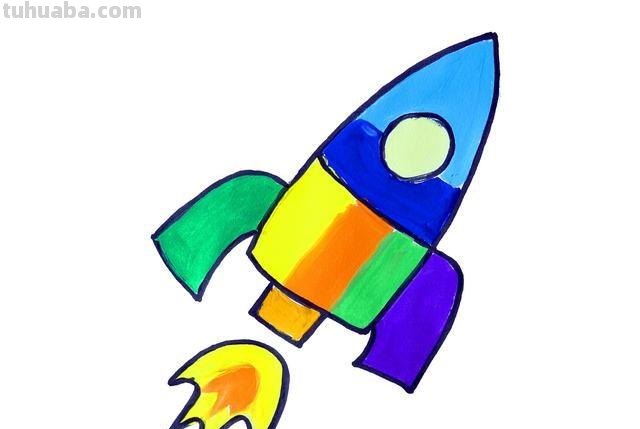 幻彩简笔画的世界-超酷的幻彩飞行