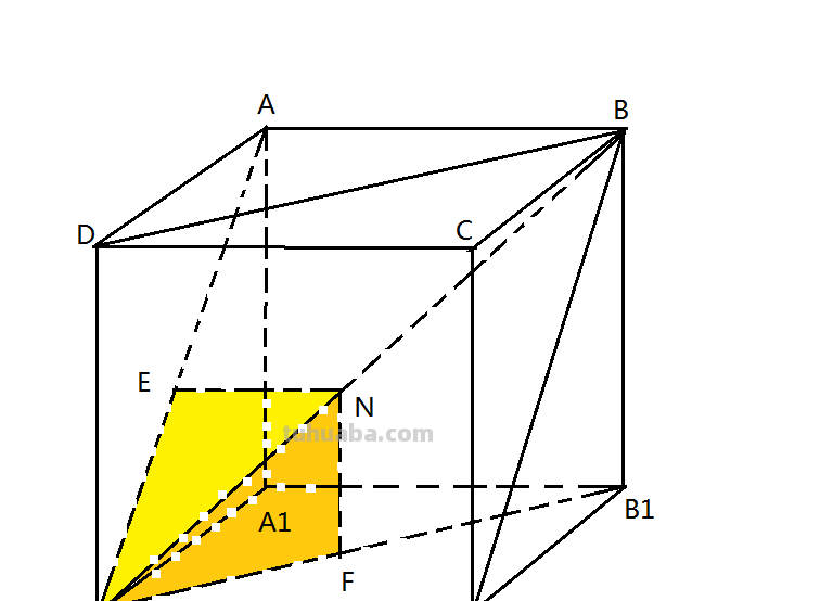 正方体的体对角线公式?