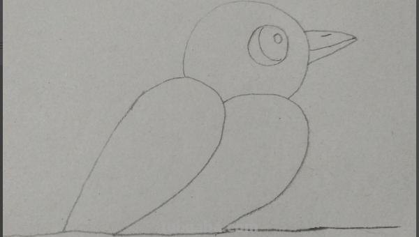 彩铅插画小鸟怎么画 鸟语花香彩铅绘画步骤？