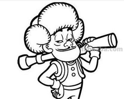 光头强怎么画简笔画 熊出没光头强的所有形态？