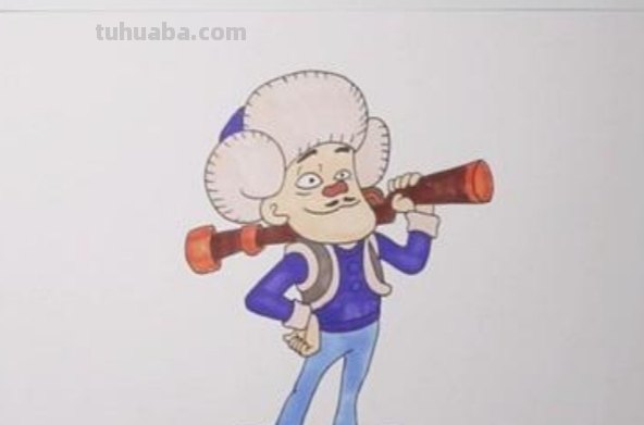 光头强怎么画简笔画 熊出没光头强的所有形态？