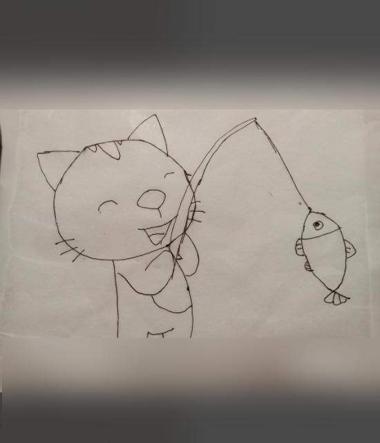 简笔画小猫涂什么颜色 简笔画小狗和小猫的画法？