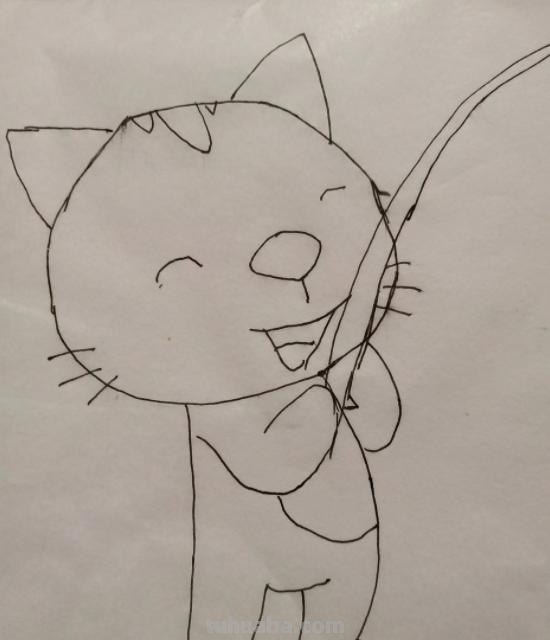 简笔画小猫涂什么颜色 简笔画小狗和小猫的画法？