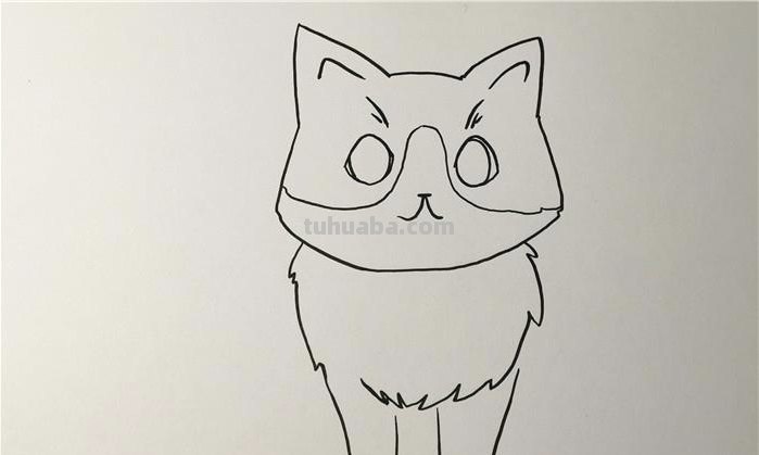 简笔画小猫涂什么颜色 简笔画小狗和小猫的画法？