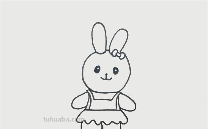 公主兔子怎么画简笔画 如何画兔子漫画？