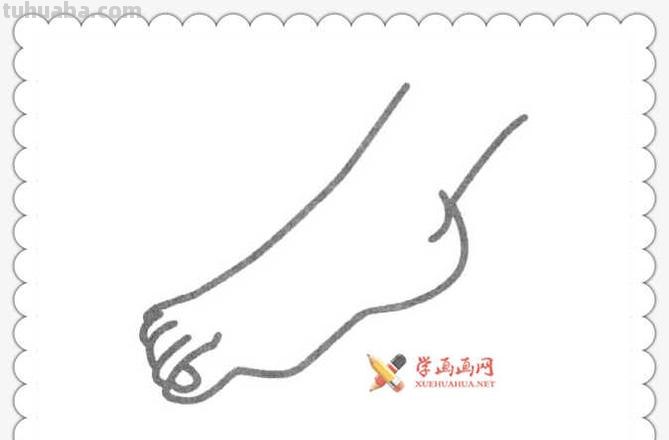 画脚怎么画简笔画 简笔画腿的画法？