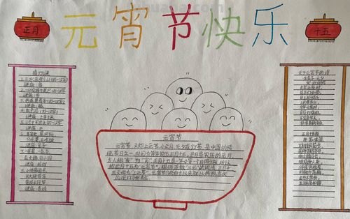 元宵节的手抄报怎么画衣服 元宵节手抄报内容资料？