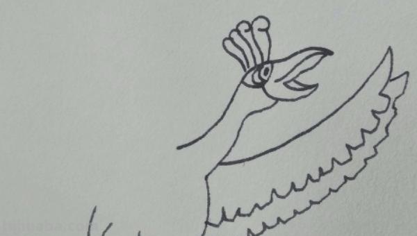 翅膀怎么画简笔画步骤 怎样画鸟【简笔画】？