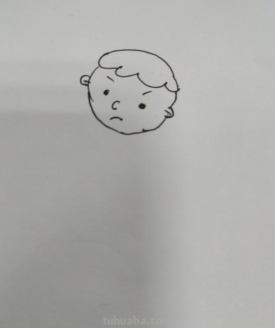 小娃娃怎么画简笔画 吃饭的小宝宝简笔画怎么画，吃饭小孩简笔画画法？