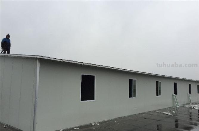 灰色彩钢房及灰色彩钢房顶效果图大全集 