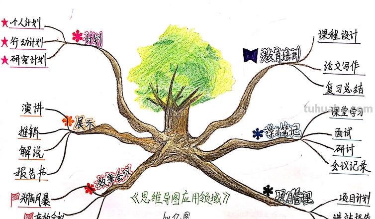 泰顺思维导图怎么画 怎样画思维导图?