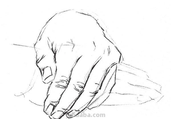 速写右手背 速写人物比例口诀? 速写右手背 速写人物比例口诀?