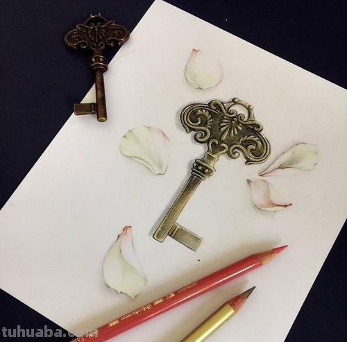 路灯怎么画用彩铅 单色系彩铅漫画简单？