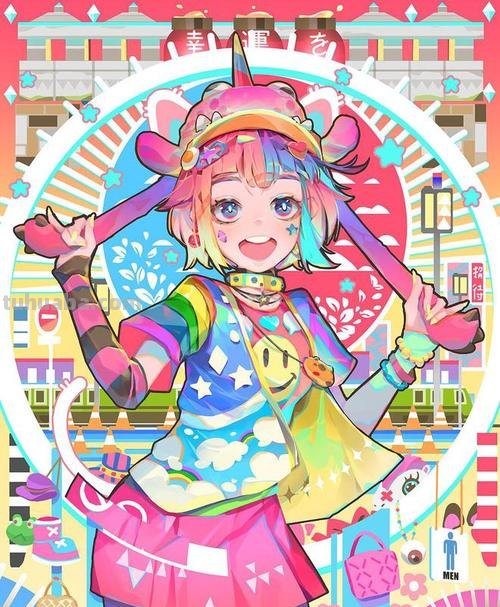 图案色彩及其来源:二次元世界的绚丽色彩