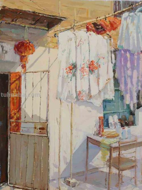 【色彩场景构图，打造阳台一角的美丽风景】——涂画吧小编了解到 