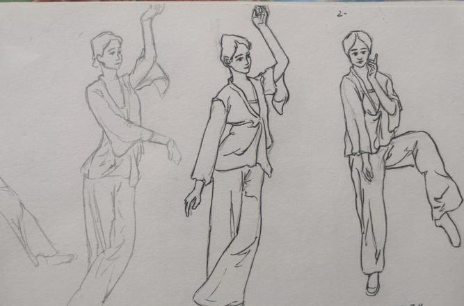 我们的速写 速写怎样画才能形准?