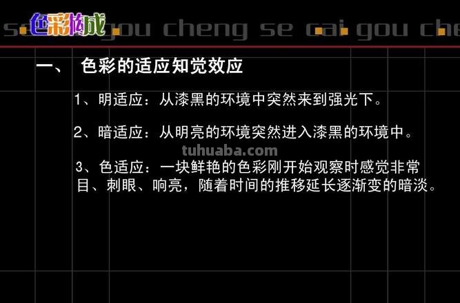 色彩的适应及色彩的适应性知觉