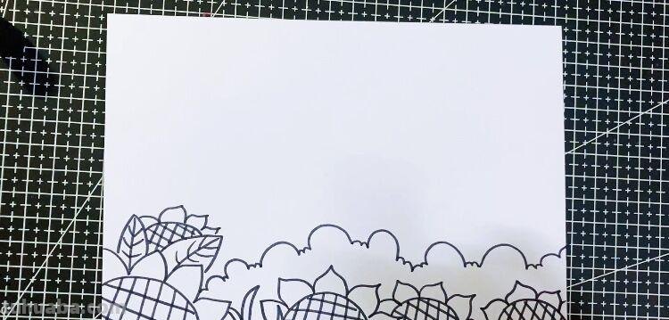 创意儿童画：分享三款万能背景画法，卡通简笔画风格，收藏备用