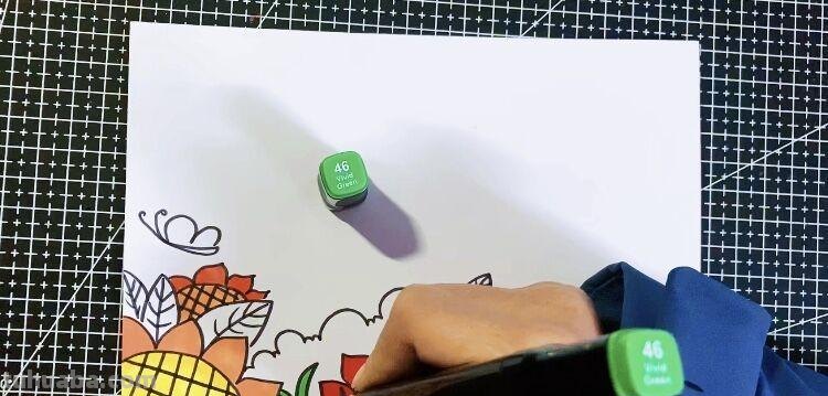 创意儿童画：分享三款万能背景画法，卡通简笔画风格，收藏备用