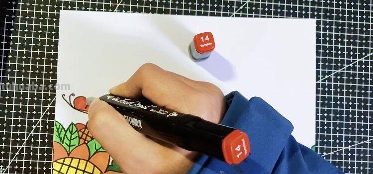 创意儿童画：分享三款万能背景画法，卡通简笔画风格，收藏备用