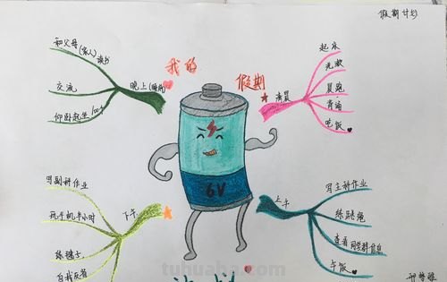 假期思维导图怎么画 思维导图内容怎么写？