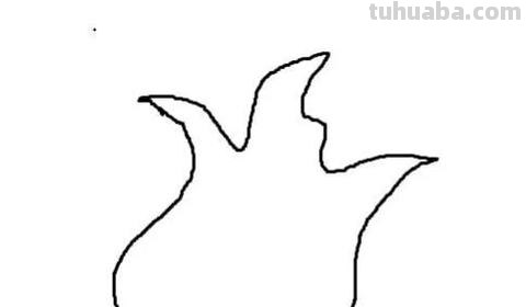 火怎么画图片简笔画 简笔画火苗的画法？