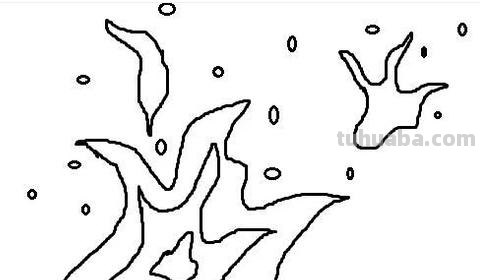 火怎么画图片简笔画 简笔画火苗的画法？