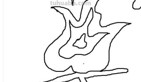 火怎么画图片简笔画 简笔画火苗的画法？