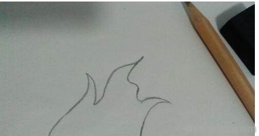火怎么画图片简笔画 简笔画火苗的画法？